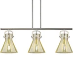 Innovations Lighting 410-3I-16-42 Newton Cone Linear Nickel. Fixed Price $857.12.