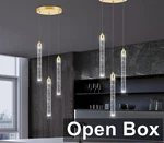 Dolria PC0008 - 3 Light Mini Crystal Chandelier, Gold. Fixed Price $102.03.