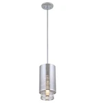 Dvi Lighting Inc. Dakar DVP10421 Ch-cl Mini Pendant Chrome W/ Clear Glass New. Fixed Price $224.99.