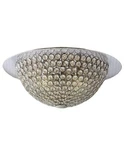 New! Home Decrators Mosby 15 In. 3-LIGHT Mirrored Flush Mount Clear Crystals. Fixed Price $95.00.
