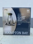 Hampton Bay HDP00007 Stratton 14IN 3-LIGHT Black Semi-flush Mount New. Fixed Price $29.99.