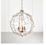 Jonathan Y 20" Traditional Adjustable Metal/glass Led Pendant, Antique Gold. Fixed Price $125.00.