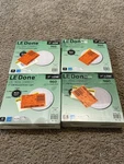 4X Ledone 7-IN. 85-WATT Equivalent Integrated Recessed Round Downlight. Fixed Price $27.37.