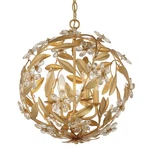 Crystorama Lighting Group MSL-314 Marselle 17"W Crystal Gold. Fixed Price $638.40.