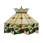 Meyda Lighting 19'W Apple Pendant, Beige Flame Green Xag - 47569. Fixed Price $664.20.
