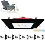 6-INCH 2-HOUR Fire Rated Led Recessed Lights, 1200 Lumen, Pack. Fixed Price $274.99.