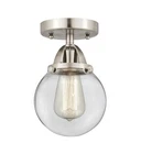 Innovations Lighting 288-1C-9-6 Beacon Semi-flush 6"W Nickel. Fixed Price $144.32.