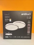 Artika Europa 10" Led Flush Mount Light 2 Pack With Remote. Fixed Price $39.98.