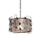 In. Silver Crystal Ceiling Chandelier Ore K-5121H. Fixed Price $98.00.