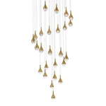 Elegant Lighting 3825D42 Amherst 42"W Led Chandelier - Gold. Fixed Price $2786.00.