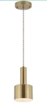 Fivess Lighting Modern Mini Pendant With 4W Led Bulb, One-light Adjustable. Fixed Price $6.99.