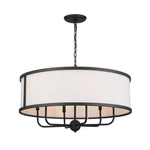 Kichler Lighting Heddle 30 Inch 6-LIGHT Chandelier Textured Black. Fixed Price $649.99.