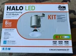 Eaton Halo Led 6" Recessed Ceiling Light E7RICATLT560WH6930-KIT, New Open Box. Fixed Price $34.95.