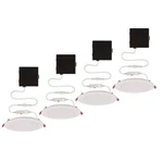 Commercial Electric Ultra Slim 6 In. Color Selectable Recessed Led Kit 4-PACK. Fixed Price $79.99.