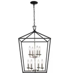 Trans Globe Lighting 10268-PC/BK Lacey Pendant Polished Chrome And Black. Fixed Price $459.80.