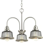 Progress Lighting P400073 Nickel Tilley 3-LIGHT 20"W Chandelier. Fixed Price $66.29.