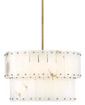 Fredrick Ramond FR47751 Simone 6 Light 24"W Waterfall Chandelier - Gold. Fixed Price $2499.00.