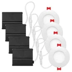 Globe Electric Slimline 3 In. White Finish Integrated Led Recessed Kit (4-PACK). Fixed Price $19.95.
