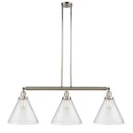 Innovations X-large Cone 3-LT Island, Nickel/seed 213-PN-G44-L-LED. Fixed Price $814.88.