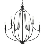 Millennium Lighting 98009 Senoia 33"W Pillar Candle Style - Black. Fixed Price $459.90.