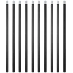 Lnrueg Matte Black M10 Threaded Extension Rod, Pcs 12 Inches Exte.... Fixed Price $37.08.