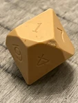 Older Vintage Gamescience D10 Light Brown Tan Uninked Rpg Ad&d Dice 120723. Fixed Price $19.99.