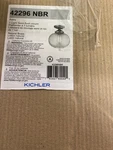 Kichler 42296NBR Avery 10" Wide Semi -flush Ceiling Fixture Natural Brass. Fixed Price $103.99.