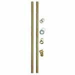 Westinghouse 7027200 12" All Thread Lamp Pipe Kit Zinc-plated Steel. Fixed Price $15.21.