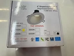 Sloped Regressed Gimbal Led 7.5 Trim Black Lotus LRG3-30K 4RSL-BK. Fixed Price $50.00.