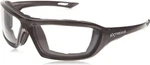 Stylish Extremis Full Black Safety Goggles With Clear Anti-fog Tech & Uv Shield. Fixed Price $19.77.