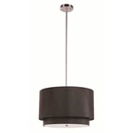 Trans Globe Tiered Shade 18" Pendant In Black PND-802 Bk. Fixed Price $134.99.