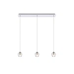 Elegant Lighting Eren 28" Pendant, Chrome - 3505D28C. Fixed Price $266.00.
