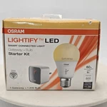Sylvania Osram Lightify Led Smart Connected Gateway Starter Kit W/A19. Fixed Price $39.99.