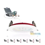4 In. 2-HOUR Fire White Baffle Slim Canless Integrated Led Recessed Light. Fixed Price $173.59.