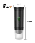 Wireless Electric Portable Espresso Coffee Machine For Car & Home. Fixed Price $50.95.