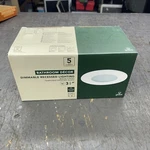 Globe Electric 4 In. White Recessed Circular Shower Lighting Kit 90663. Fixed Price $18.95.