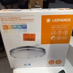 Ledvance Selectable Flush Mount With Motion Sensor Brushed Nickel 16" 62413. Fixed Price $25.77.