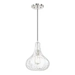 Austin Allen & Co. 1-LIGHT 11.5" Pendant, Polished Nickel 9B239A. Fixed Price $198.00.
