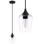 Vonluce Glass Pendant Lighting For Kitchen Island With Downrods, Modern Indus.... Fixed Price $45.00.