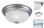 Designers Fountainch 2-FLUSH Mount Ceiling Fixture, 1257S-PW 11 Light Pewter. Fixed Price $19.99.