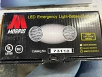 Morris Led Emergecny Light-battery Backup # 73118. Fixed Price $15.00.
