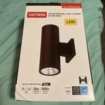 Ostwin Led Up Down Wall Lights Cylinder Bronze Outdoor 18W 120V 1482LM 3000K New. Fixed Price $9.99.
