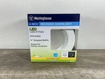 Westinghouse 52012 10W 4" Recessed Led Downlight Dimmable Lights. Fixed Price $12.00.