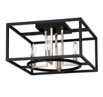 Eglo Mundazo 204607A 4-LIGHT Semi Flush Modern Ceiling Fixture. Fixed Price $149.00.