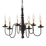 Harrison Chandelier In Black. Fixed Price $579.95.
