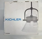 Kichler Aldean 1-LIGHT Pendant Olde Bronze Clear Seeded Glass Model 1142084. Fixed Price $69.29.