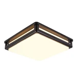 14 Inch Integrated Metal Double Square Flush Mount Ceiling Light,powder Coating. Fixed Price $41.96.