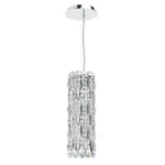 Schonbek Sarella 3 Mini Pendant Polished Stainless Steel W/swarovski Crystals. Fixed Price $1000.00.