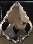 Schonbek/swarovski 3 Inch (76 Mm) French Pendeloque Prism 8901 Chandelier. Mint. Fixed Price $25.00.