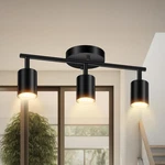 Led Track Lighting Fixtures Ceiling, Black 3-LIGHT Lights For Kitchen, W. Fixed Price $62.99.